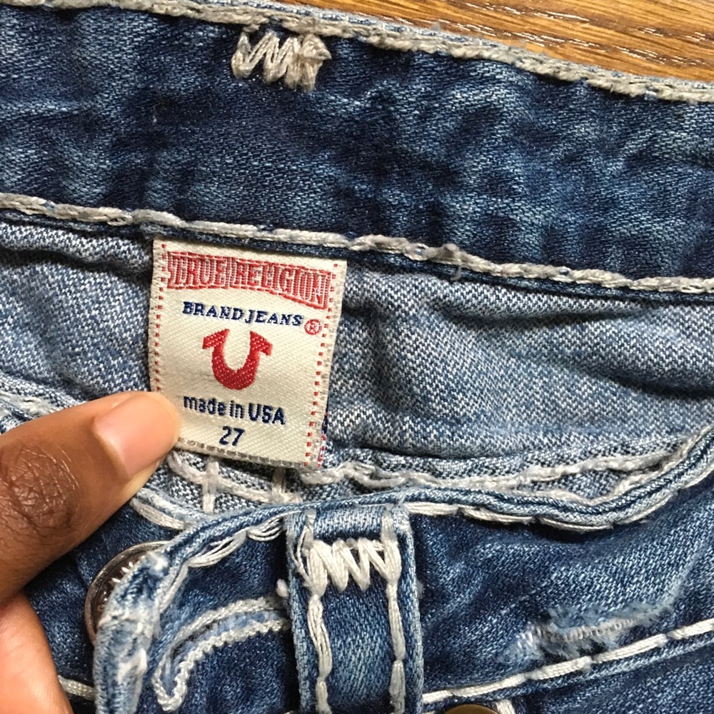 Low waist true religion bootcut jeans - Picture 3 of 4